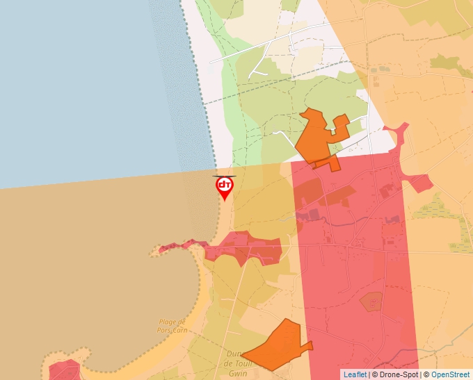 Carte Géoportail pour les drones de loisir
