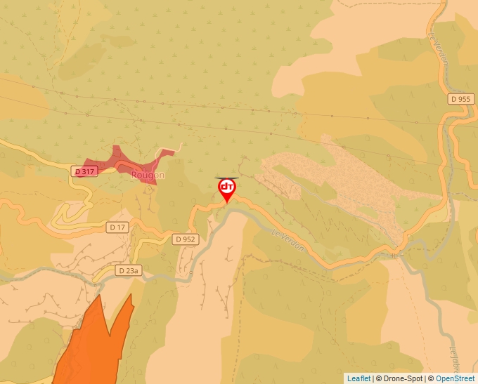 Carte Géoportail pour les drones de loisir