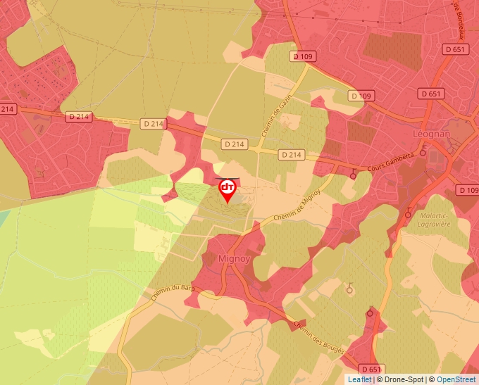 Carte Géoportail pour les drones de loisir