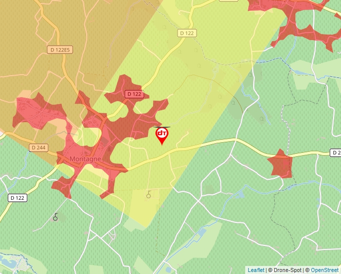 Carte Géoportail pour les drones de loisir