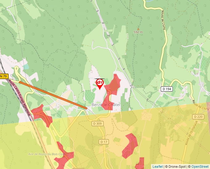 Carte Géoportail pour les drones de loisir