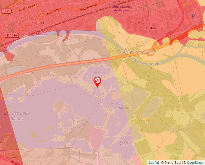 Carte Géoportail pour les drones de loisir