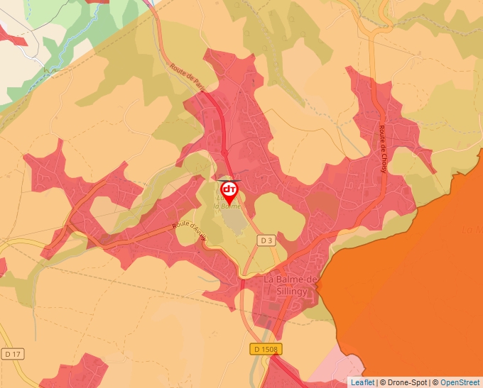 Carte Géoportail pour les drones de loisir