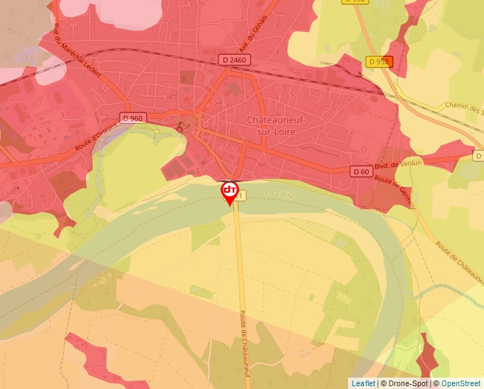 Carte Géoportail pour les drones de loisir