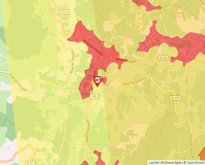 Carte Géoportail pour les drones de loisir