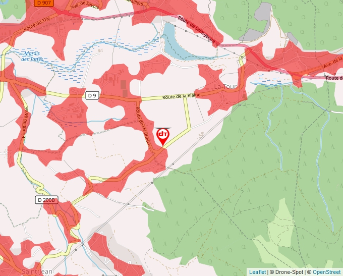 Carte Géoportail pour les drones de loisir