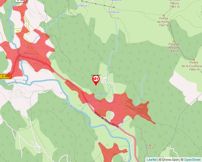 Carte Géoportail pour les drones de loisir