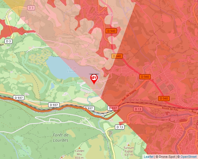 Carte Géoportail pour les drones de loisir