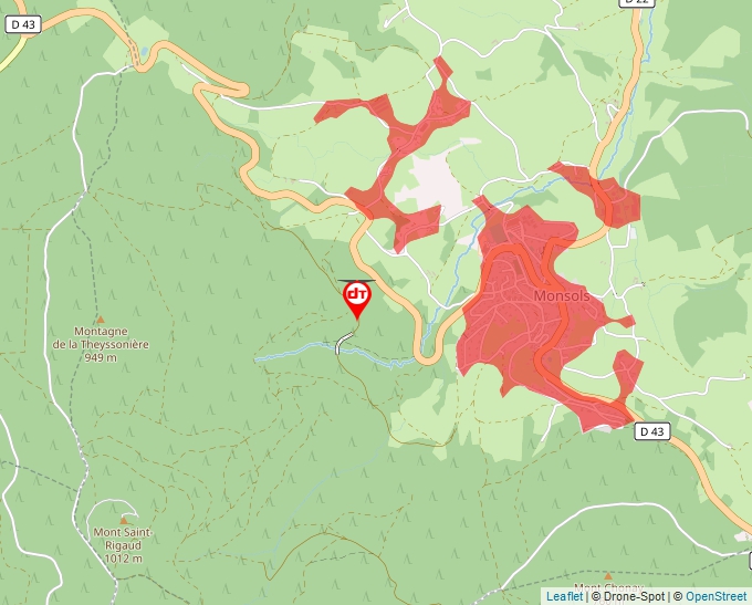 Carte Géoportail pour les drones de loisir