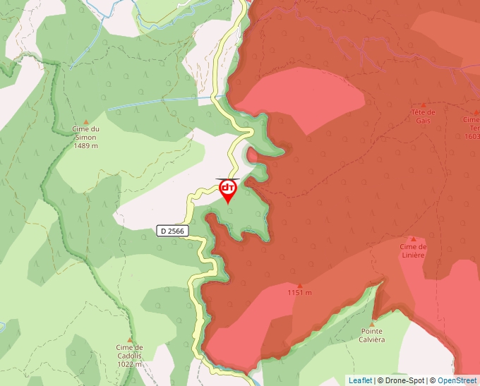 Carte Géoportail pour les drones de loisir