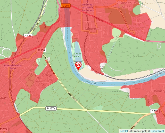 Carte Géoportail pour les drones de loisir