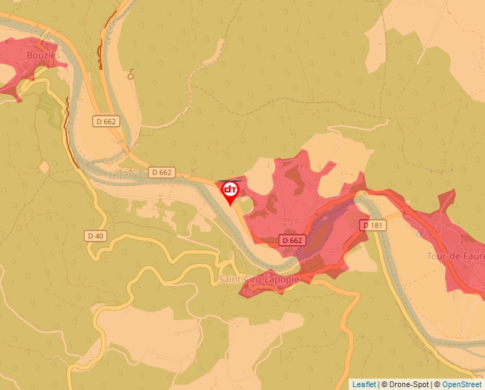 Carte Géoportail pour les drones de loisir