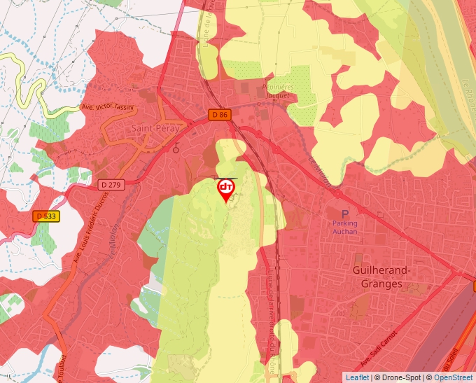 Carte Géoportail pour les drones de loisir