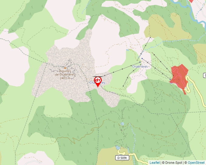 Carte Géoportail pour les drones de loisir