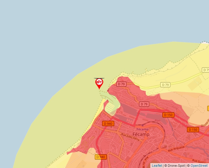 Carte Géoportail pour les drones de loisir