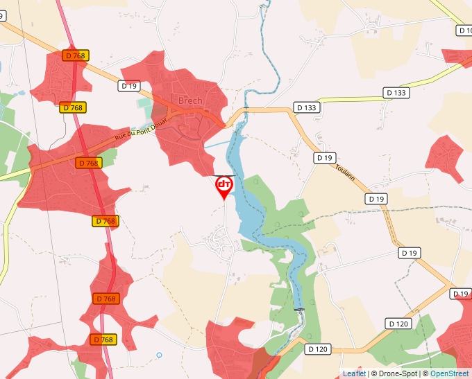 Carte Géoportail pour les drones de loisir