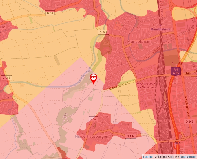 Carte Géoportail pour les drones de loisir