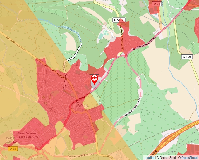 Carte Géoportail pour les drones de loisir