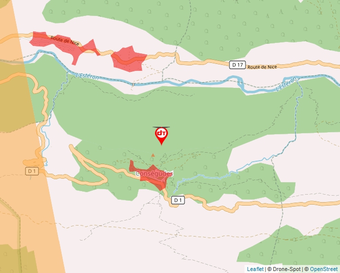 Carte Géoportail pour les drones de loisir