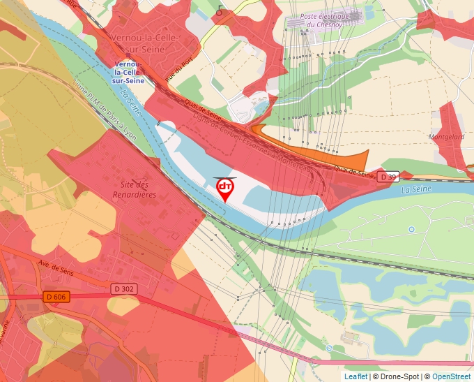 Carte Géoportail pour les drones de loisir