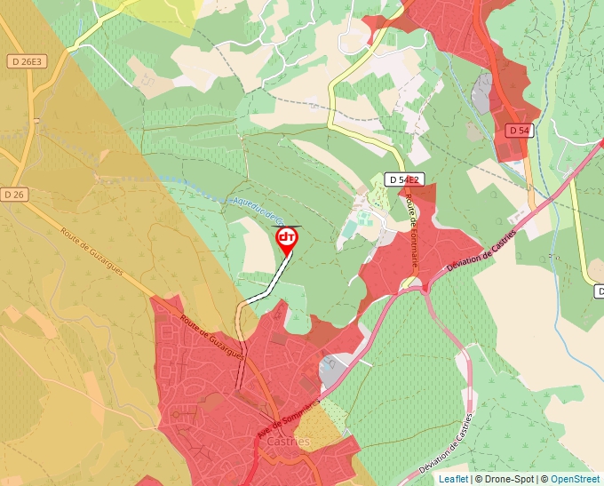 Carte Géoportail pour les drones de loisir