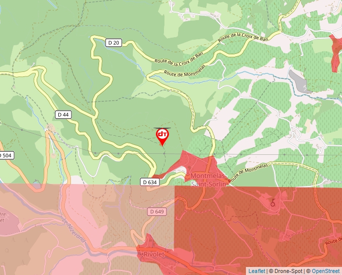 Carte Géoportail pour les drones de loisir