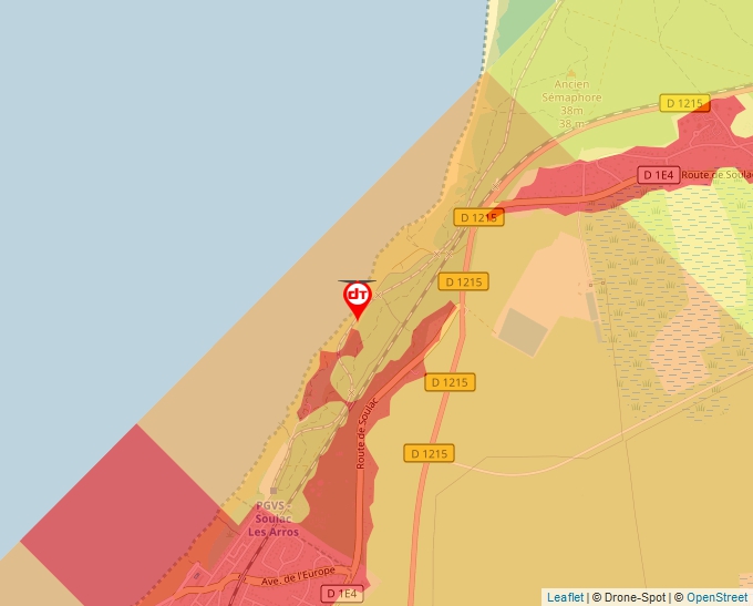 Carte Géoportail pour les drones de loisir