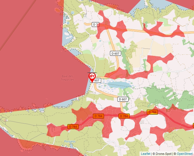 Carte Géoportail pour les drones de loisir