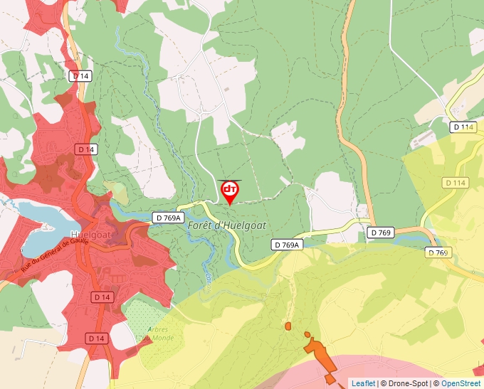 Carte Géoportail pour les drones de loisir