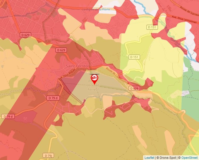 Carte Géoportail pour les drones de loisir