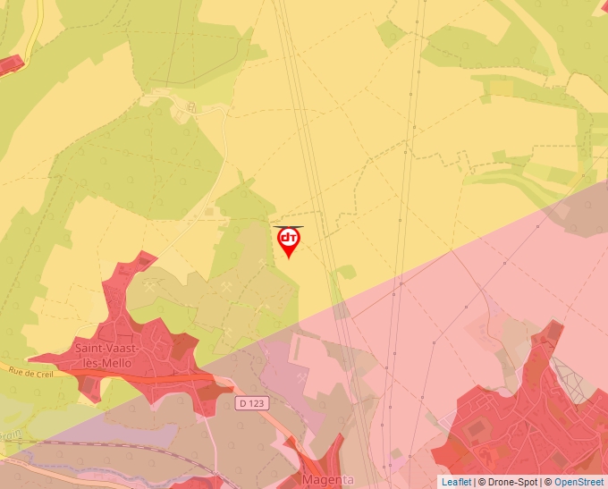 Carte Géoportail pour les drones de loisir