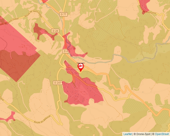 Carte Géoportail pour les drones de loisir