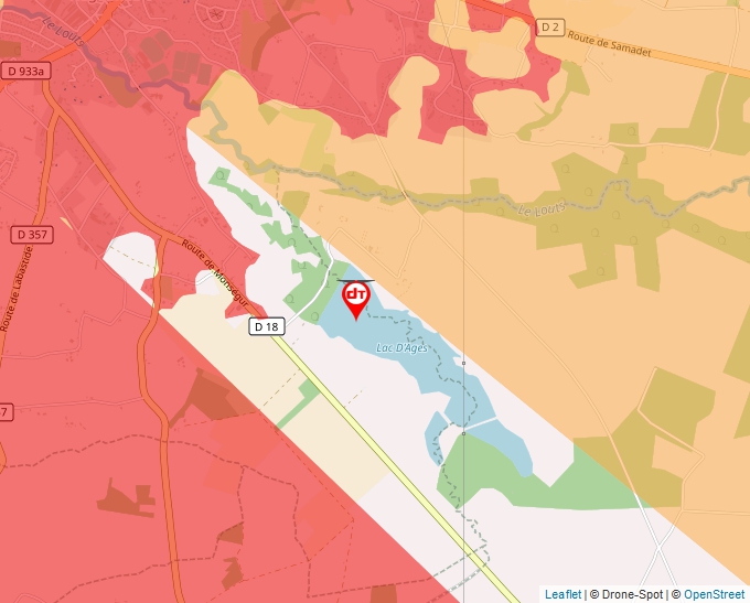 Carte Géoportail pour les drones de loisir