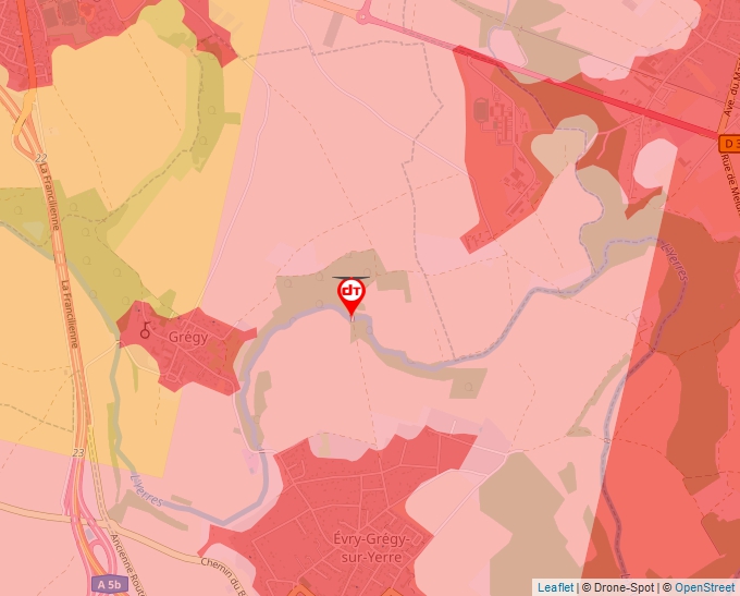 Carte Géoportail pour les drones de loisir