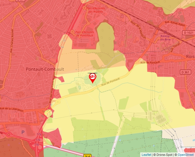 Carte Géoportail pour les drones de loisir