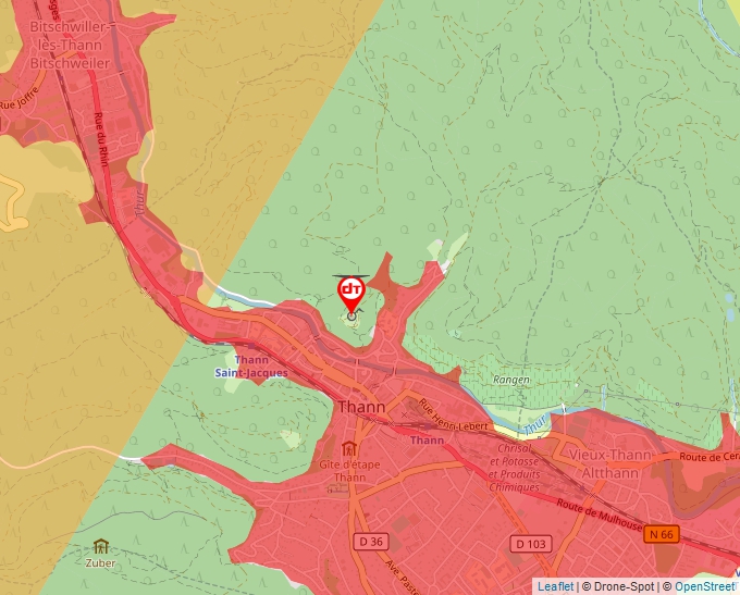 Carte Géoportail pour les drones de loisir