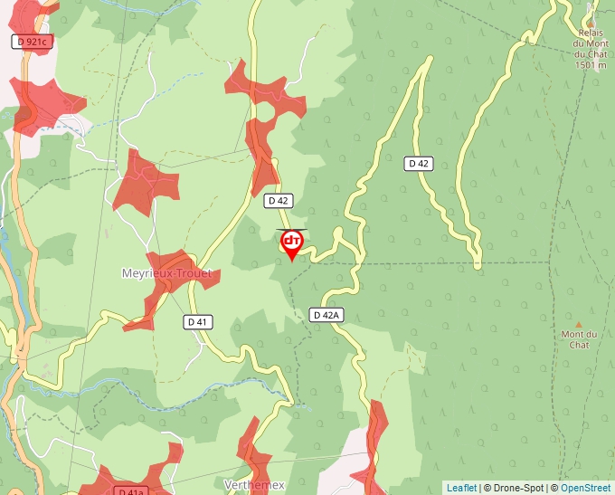 Carte Géoportail pour les drones de loisir