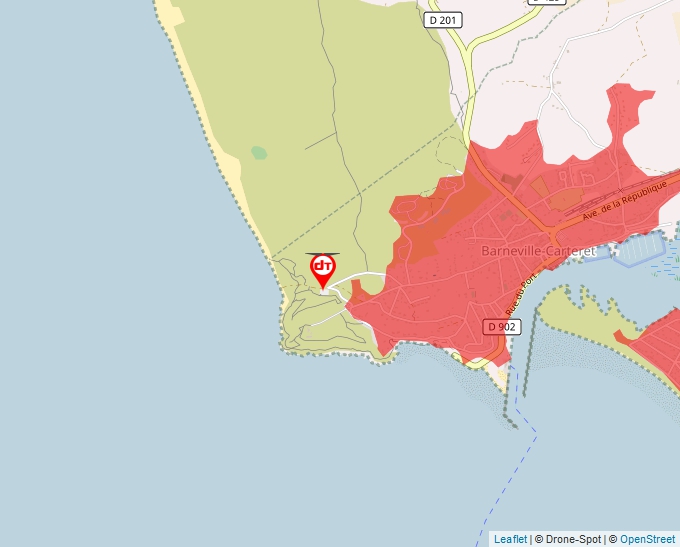 Carte Géoportail pour les drones de loisir