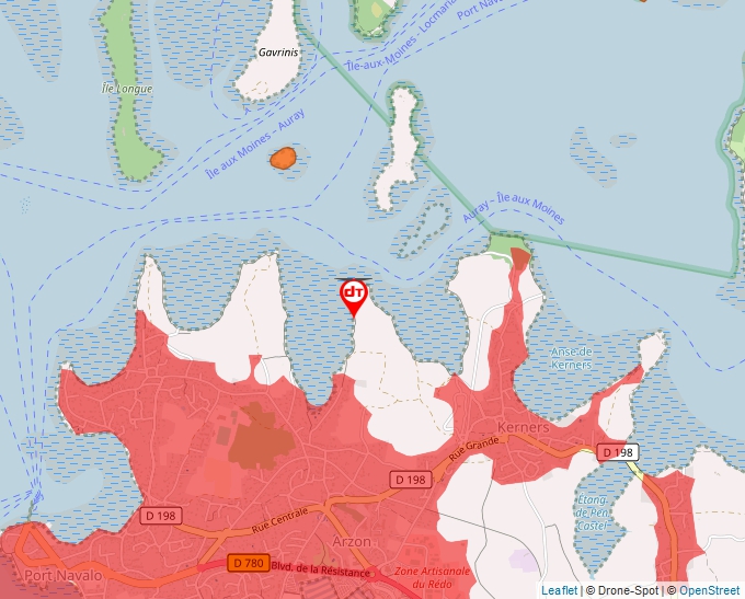 Carte Géoportail pour les drones de loisir