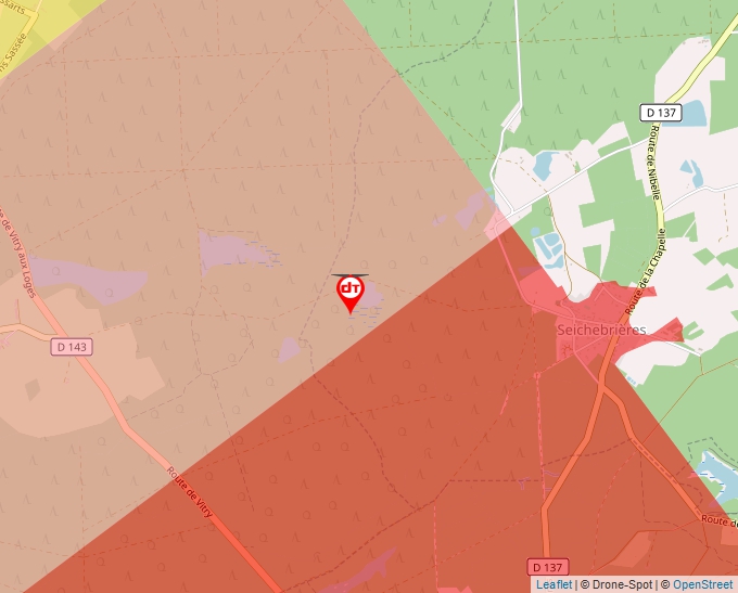 Carte Géoportail pour les drones de loisir