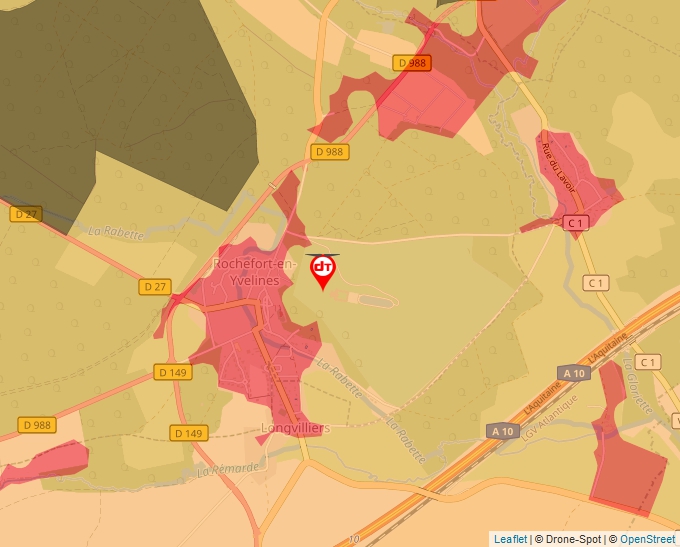 Carte Géoportail pour les drones de loisir