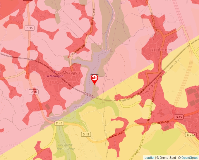 Carte Géoportail pour les drones de loisir