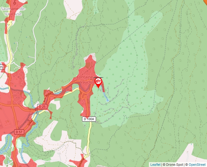 Carte Géoportail pour les drones de loisir