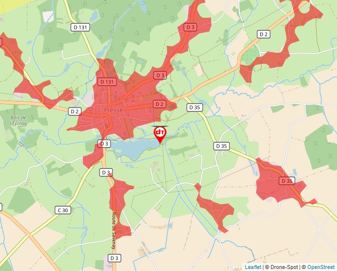 Carte Géoportail pour les drones de loisir