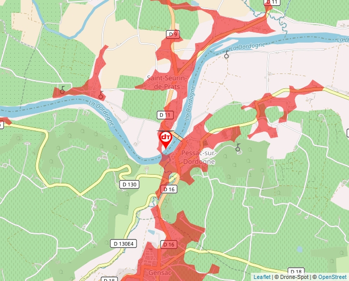 Carte Géoportail pour les drones de loisir