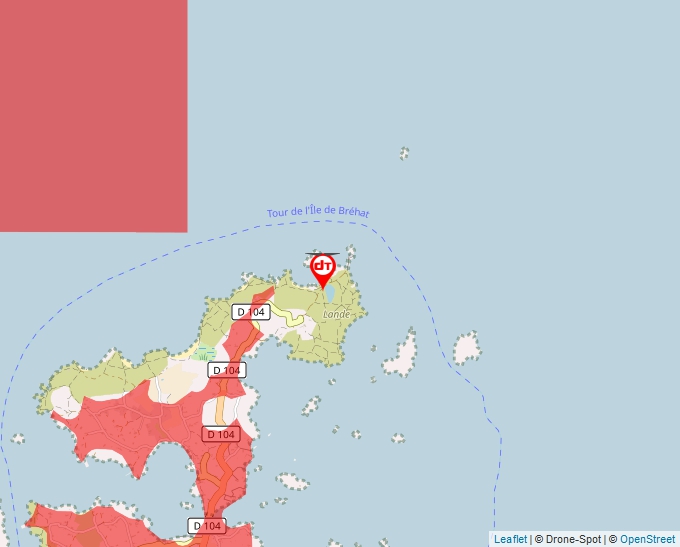 Carte Géoportail pour les drones de loisir