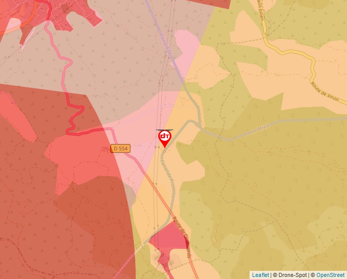 Carte Géoportail pour les drones de loisir