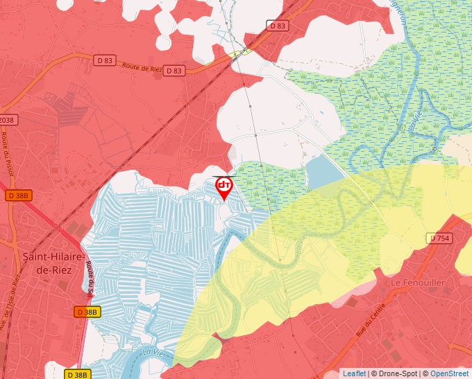 Carte Géoportail pour les drones de loisir