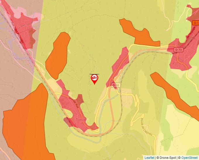 Carte Géoportail pour les drones de loisir