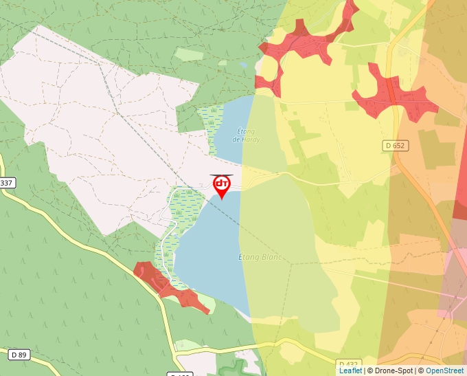 Carte Géoportail pour les drones de loisir